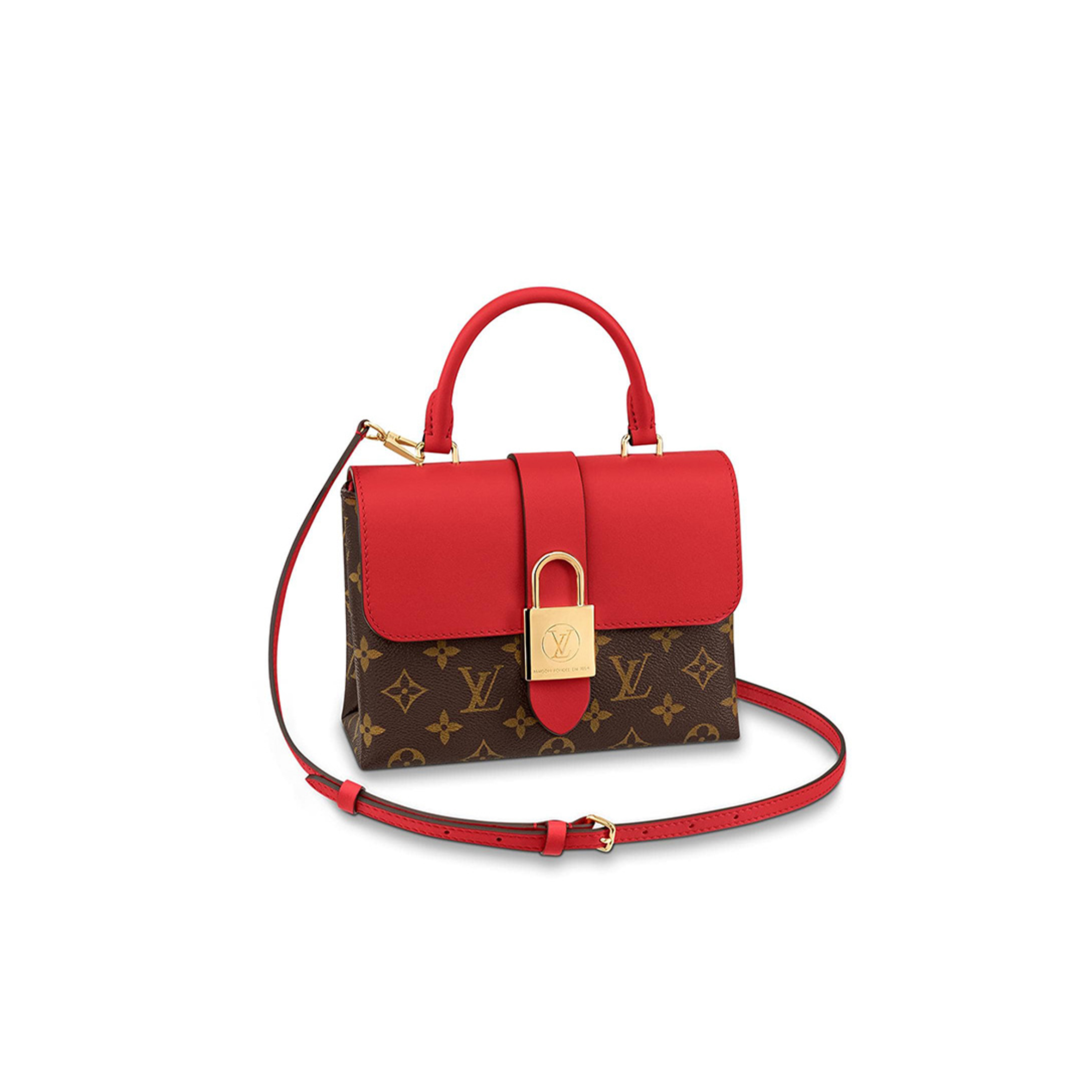 LOUIS VUITTON MASTER LOCKY BB M44322 (21*17*8cm)